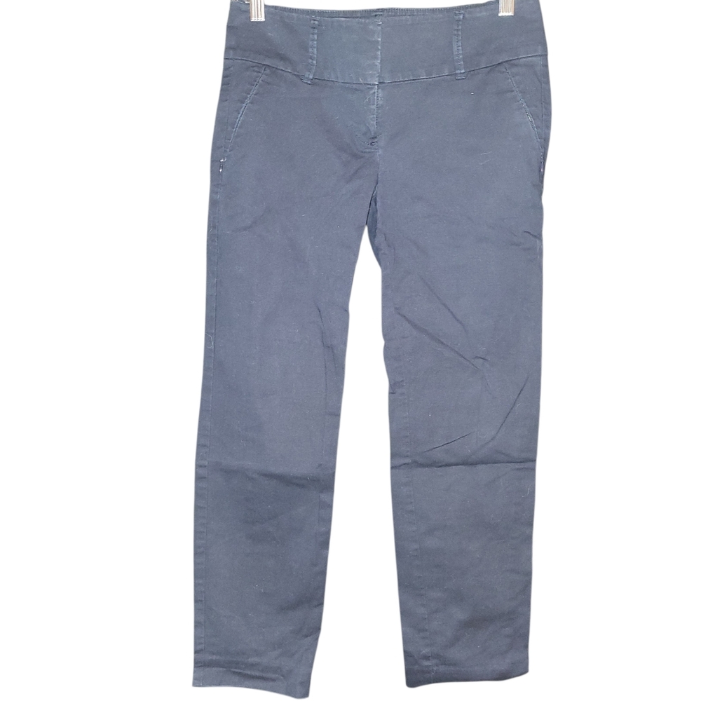Ann Taylor Cropped Pants Blue sz 0
